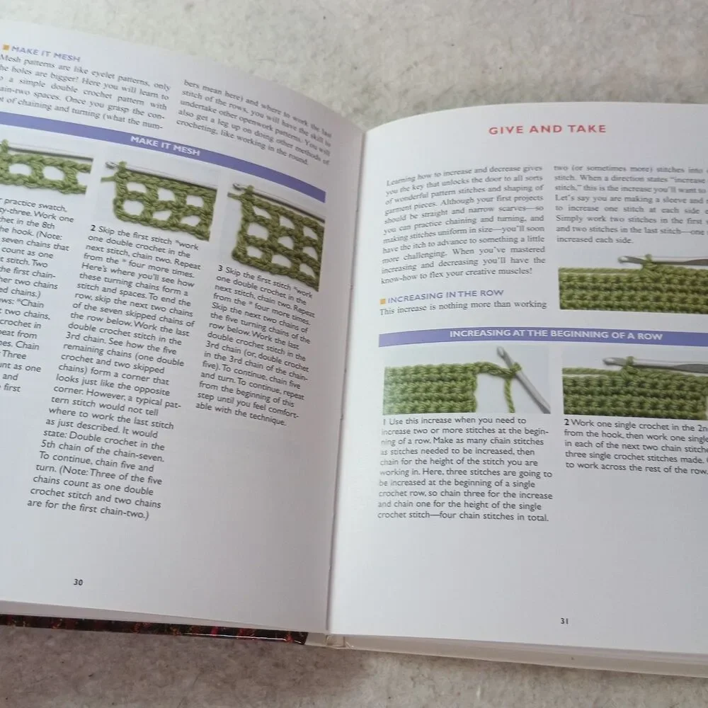 Vogue knitting crochet